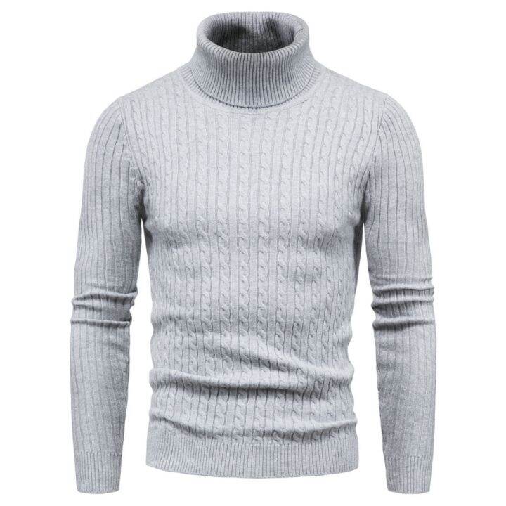 autumn-and-winter-turtleneck-warm-fashion-solid-color-sweater-mens-sweater-slim-pullover-mens-knitted-sweater-bottoming-shirt