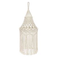 4X Macrame Lamp Shade Hanging Pendant Light Cover Modern Office Bedroom Living Room Nursery Dorm Room