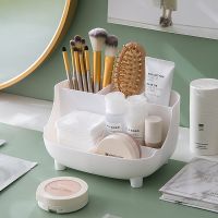 Plastic Makeup Storage Organizers Box Bathroom Cosmetic Storage Holder Multifunctional Bedroom Desk Sundries Container Storage