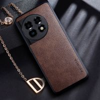 Case for Oneplus 11 11R 5G coque Retro business PU leather Skin design phone cover funda for oneplus 11 5g case