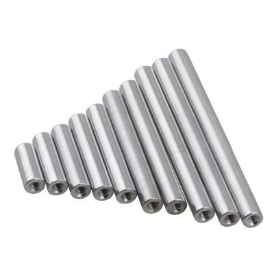 M2 M2.5 M3 M4 M5 M6 Bulat Perempuan Berulir Aluminium Standoff Spacer Stud Memperpanjang Kolom Kacang Panjang untuk Model RC Panjang 4Mm Sampai 100Mm