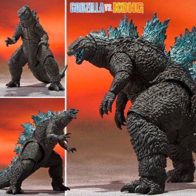 Figma ฟิกม่า Figure Action S.H.MonsterArts จากหนังดังเรื่อง Godzilla Vs Kong 2021 ก็อดซิลล่า ปะทะ คอง Godzilla ก็อดซิลล่า Ver แอ็คชั่น ฟิกเกอร์ Anime อนิเมะ การ์ตูน มังงะ ของขวัญ Gift จากการ์ตูนดังญี่ปุ่น สามารถขยับได้ Doll ตุ๊กตา manga Model โมเดล