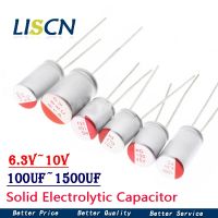 10pcs DIP Solid Electrolytic Capacitor 6.3V 10V 16V 25V 35V 100UF 150UF 220UF 330UF 470UF 560UF 680UF 820UF 1000UF 1200UF 1500UF