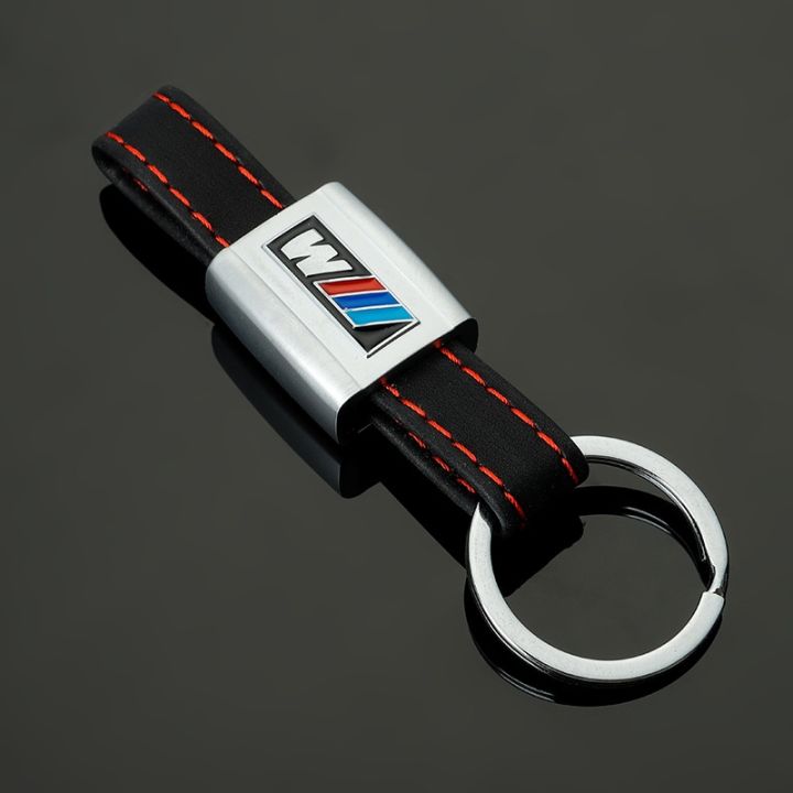 cw-car-keychain-leather-keyring-chain-holder-bmw-m-sport