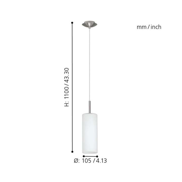 ไฟช่อ-eglo-troy-3-85977-แก้ว-ขาว-โครม-1หัวpendant-lamp-eglo-troy-3-85977-glass-white-chrome-1-light-ขายดีที่สุด