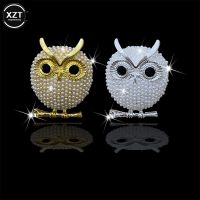 Pearl Owl Car Decoration Car Air Freshener Car Air Conditioner Air Outlet Perfume Carrier Drill Car Interior Accessories