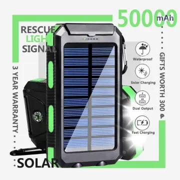 Shop Power Bank Original 120000mah Solar with great discounts and prices  online - Dec 2023