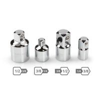 4pcs 1/4 3/8 1/2 Drive Socket Adapter Converter Reducer Air Impact Craftsma