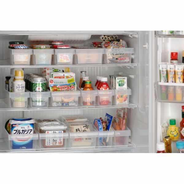 inomata-ที่เก็บของในตู้เย็น-ถาดกว้าง-ตะกร้า-คอนเทนเนอร์-12-7x30-2x7-ซม-ที่เก็บของในครัว