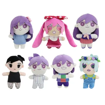 Game OMORI Plush Doll Cosplay Toy Sunny Mari Aubrey Basil Kel