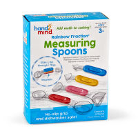 [3ขวบ+] Rainbow Fraction® Measuring Spoons [จากแบรนด์ Hand2Mind]