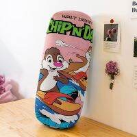 [bed]♧►● Can unpick and wash cartoon animals long hold pillow pillow cylindrical chipmunk qiqi and deedee big chair bed leg pillow