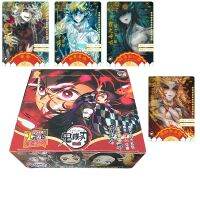 Hashira กล่องสีแดง TCG เกม SP บัตรสะสม Kimetsu No Yaiba ตารางการเล่นของเล่น Hoies สำหรับครอบครัวของขวัญคริสต์มาส