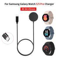 Wireless Charger Cable cket สำหรับ Samsung Galaxy Watch 5Pro 5 4 Smartwatch แท่นชาร์จสำหรับ Samsung Gear S3S2