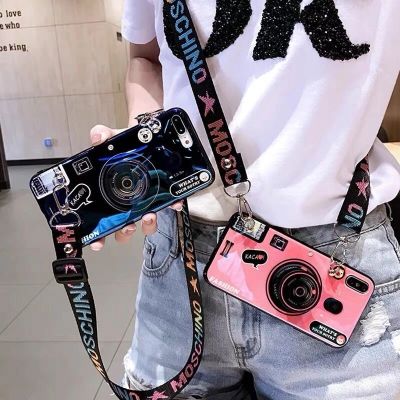 Bluray Camera Phone Case For Huawei Nova 10 9 8 7 Pro 6 5 4 3 2 2S 2i 3i 7i 8i 5T 7SE 8SE 9SE 4E 10SE Y90 Y70 Plus Lanyard Cover