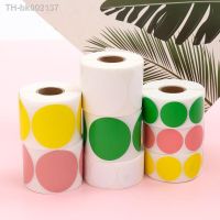 ▲❂☎ 30mm/50mm Round Thermal Sticker Circle Thermal Sticker Label Self-Adhesive Label Sticker for DIY Logo Design QR Code Name Tag