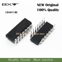 10PCS/LOT CD4011BE DIP14 CD4011 DIP 4011BE DIP 14 new and original IC