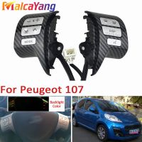 Auto Steering Wheel Audio Control Button Switch For Peugeot 107 car accessories