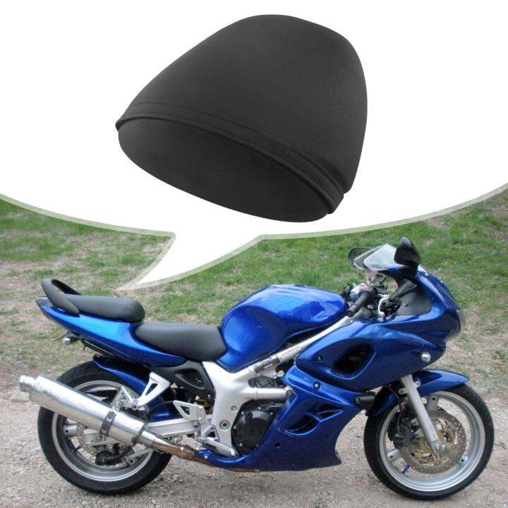 ccgood-แผ่นรองผู้โดยสารด้านหลังรถจักรยานยนต์หนัง-pu-สำหรับ-suzuki-sv650-1992-2002