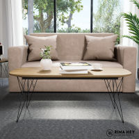 RINA HEY LUXOR/110 โต๊ะกลาง โต๊ะข้าง โต๊ะอเนกประสงค์ COFFEE &amp; END TABLES W110 X D60 X H45 cm – สี ดำ/ธรรมชาติ