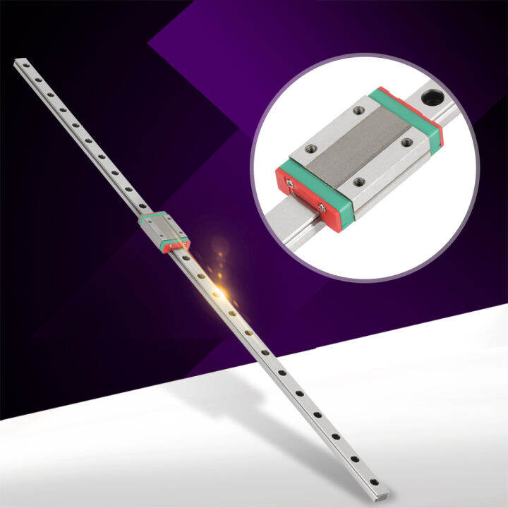 Square Linear Rail Guide Guideway MGN12H 600mm Linear Guide Rail Slide