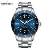 North Edge ANCHOR Fashion Leisure Business นาฬิกากลไกอัตโนมัติ 2023 นาฬิกาผู้ชาย Sapphire Glass ใหม่