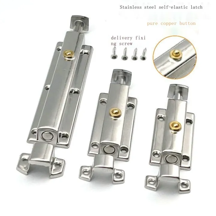 3 4 Inches Thickening Stainless Steel Pin Buckle Door Bolt With The 