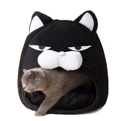 [EasyMoGo] [พร้อมส่ง] หลุมแมว เบาะรองสุนัขซักได้ ซักได้ บ้านแมว ที่นอนแมวปิด ที่นอนแมว ที่นอนสัตว์เลี้ยง เหมาะสำหรับสัตว์เลี้ยงที่มีน้ำหนักไม่เกิน 7 กก