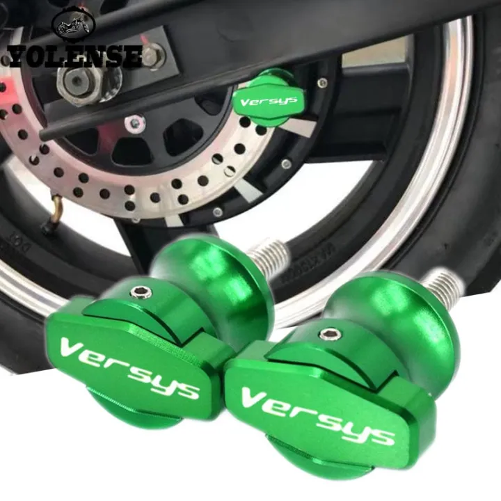 Motorcycle CNC Frame Stands 10MM Screws Sliders Swingarm Spools Slider