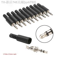 【CW】㍿☜  1/5/10pcs 3.5mm Jack Stereo 3 Pole Male for Headset Earphone Used Repair Solder Plug