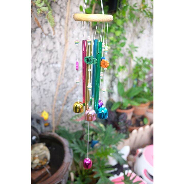 กระดิ่งลมโมบาย-wind-chime-กระดิ่งลม-เสียงเพราะ-กระดิ่งลม-เรียกทรัพย์-กระดิ่งลม-กระดิ่งลมมงคล-แท่งโมบาย-ระฆังสี-โมบายเสริมฮวงจุ้ย-ลายปลามงคล-ตกแต่งบ้าน-ตกแต่งสวน-กระดิ่งลม-ฮวงจุ้ย-wind-chimes