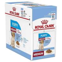 Royal petshop Puppy Medium อาหารเปียก สุนัขพันธุ์กลาง 140g.12ซอง/กล่อง