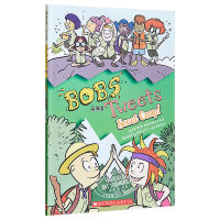 Boy scout summer camp 4 bobs and tweets 4:scout camp parent-child picture book series Chapter Book Story Book Childrens literature 6-8 years old scholastic English original[Zhongshang original]