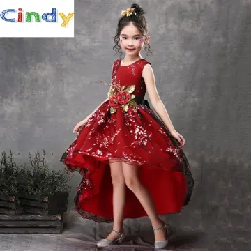 Net Girls Golden Party Wear Dress, Age Group: 9-11 Years at Rs 1599 in  Ghaziabad