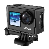 SJCAM กล้องวีดีโอแอ็กชัน4K SJ4000 30PFS ซูม4X Wi-Fi สำหรับมอเตอร์ไซค์หมวกนิรภัยสำหรับจักรยานกล้องกันน้ำกล้อง DV วิดีโอกีฬา