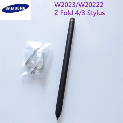 ปากกาสไตลัส W22 Galaxy Z Fold 4 3 W23ใหม่ปากกาประจุไฟฟ้า S ปากกาสำหรับเปลี่ยนสัมผัสสำหรับแท็บเล็ตหน้าจอโทรศัพท์มือถือ J76ดินสอ