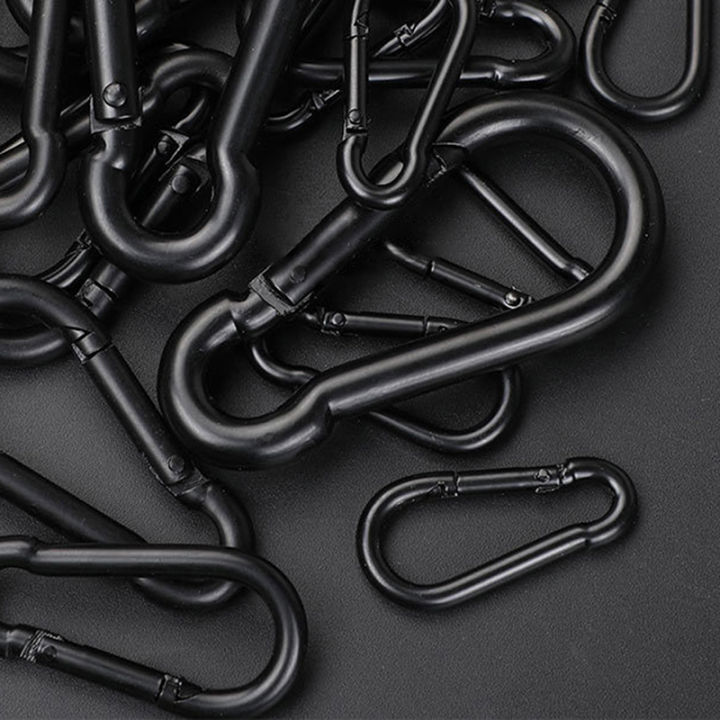 lowest-price-mh-พวงกุญแจโลหะคลิปตะขอ-d-carabiner-hooks-connector-สำหรับเครื่องประดับทำพวงกุญแจ-diy-การค้นพบขายส่ง