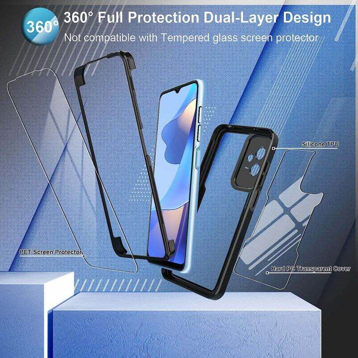 แฟชั่นที่สร้างสรรค์360เคส-tpu-ใสสำหรับ-xiaomi-redmi-note-12-pro-plus-11-pro-5g-10-4g-9-pro-12-4g-11s-4g-10s-พร้อมฟิล์มกันรอยด้านหน้าแบบนิ่ม