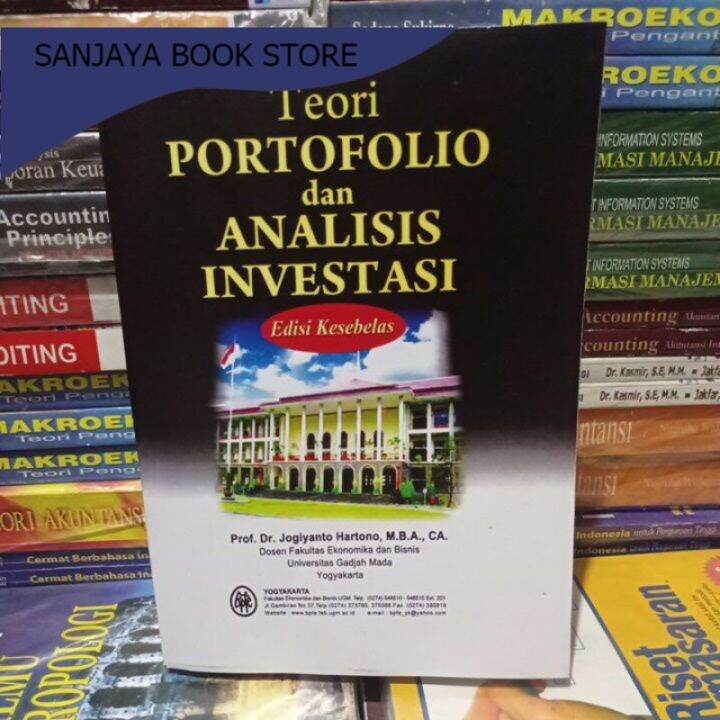 Teori Portofolio Dan Analisis Investasi Edisi 11 Kesebelas By Jogiyanto ...