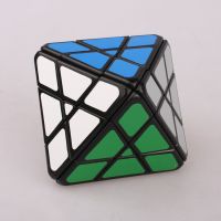 Lanlan 4x4 Octahedron Stickerless Black Twist puzzle Gift Idea Drop Shipping Brain Teasers