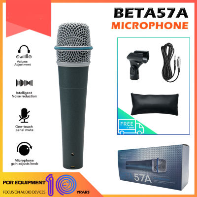 BETA57A Musical Instrument Recording Wired Karaoke Moving Coil Microphone Dynamic Musical Instrument Pickup Microphone