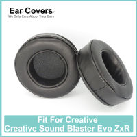 Creative Sound Blaster Evo ZxR หูฟังสำหรับหูฟังสร้างสรรค์ Sheepskin นุ่มสบาย Earcushions แผ่นโฟม