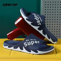 Hot KEEROP รองเท้าแตะผู้ชาย2023ฤดูร้อนใหม่ผู้ชาย Flip Flops PVC นุ่มสบายรองเท้าแตะแฟชั่นรองเท้าแตะชายหาดกลางแจ้งชาย Shoes