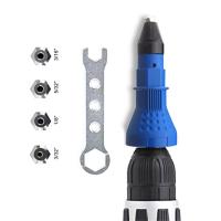 Electric Rivet Nut Riveting Tool For Cordless Drill Riveter Cordless Riveting Drill Adaptor Multi-tool Nail Tool
