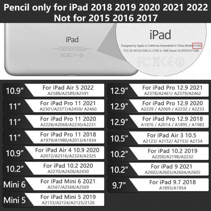 ปากกา-stylus-สไตลัส-ipad-ดินสอ-9th-gen-8th-7th-6th-pro-11-12-9-2019-2020-2021-2018-9-7-mini-6