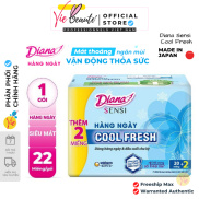 BVS Hằng Ngày Diana Sensi - Băng Vệ Sinh Diana Hàng Ngày SenSi Cool Fresh