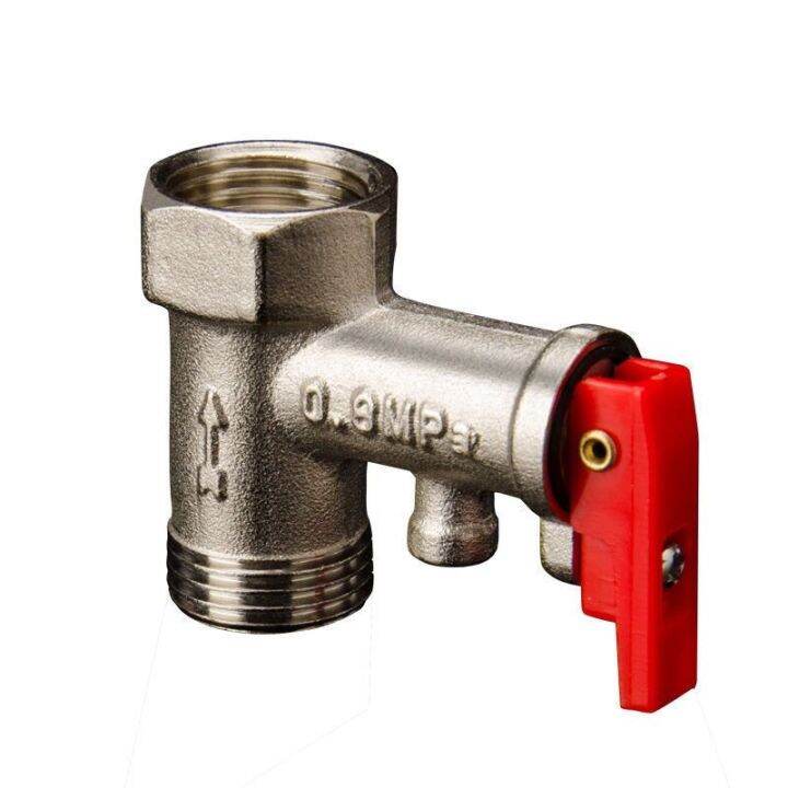 Universal electric water heater safety valve pressure relief valve all