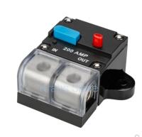 [HOT ZHKKZZLWWG 510] 80A 100A 150A 200A 250A 12VCircuit Breaker Auto Audio ติดตั้งอัตโนมัติฟื้นฟูฟิวส์แหล่งจ่ายไฟประกัน