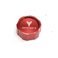 อุปกรณ์เสริมรถจักรยานยนต์สำหรับยามาฮ่า Mt-07 Mt 07 Mt07 Fz07 2014-2021ด้านหน้า Amp; กระบอกน้ำมันเบรกหลังฝาครอบ Master อ่างเก็บน้ำ