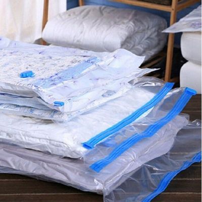Vacuum Compression Bag Travel Vacuum Cleaner Quilts Clothes Storage Seal Compressed Bag for Travel Home Storage Saving Space Bag